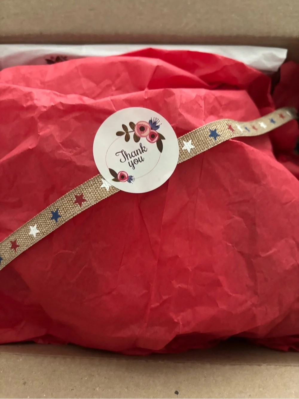 Patriotic Americana Bow Handmade 4th July Flag Red, White Blue Custom Final Sale